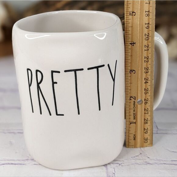 Rae Dunn PRETTY Ceramic Mug - Picture 5 of 6